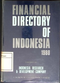 Financial Directory Of Indonesia 1980