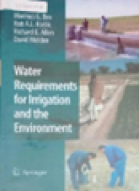 Water Requirements For Irrigation