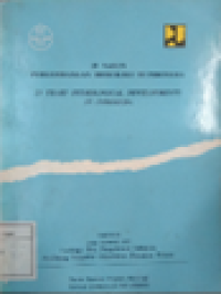 Image of 25 Tahun Hidrologi Di Indonesia