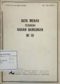 Image of Bata Merah Sebagai Bahan Bangunan