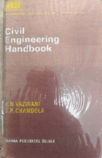 Image of CIVIL ENGINEERING HANDBOOK