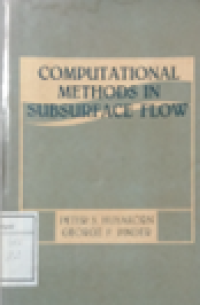 Image of Computational Mthods In Subsurface Flow
