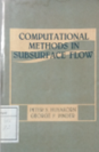 Computational Mthods In Subsurface Flow