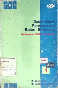 Image of Dasar-dasar Perencanaan Beton Bertulang