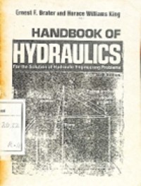 Image of Handbook Of Hydraulics