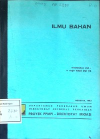 Image of Ilmu Bahan