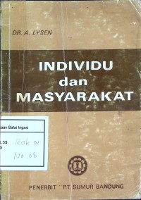 Individu Dan Masyarakat