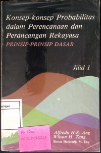 Konsep-Konsep Probabilitas dalam Perencangan Rekayasa Prinsip-Prinsip Dasar