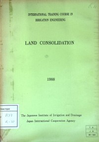 Land Consolidation