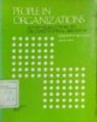 Image of People In An Introduction to Organizations