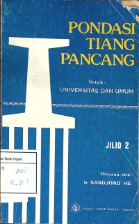 Image of Pondasi Tiang Pancang (Jilid 2)