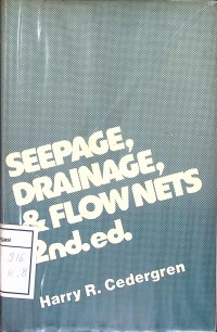 Seepage, Drainage, & Flow Nets