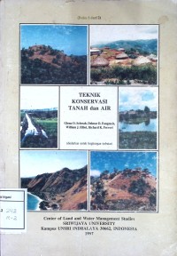 Teknik Konservasi Tanah Dan Air (Buku 2 Dari 2)