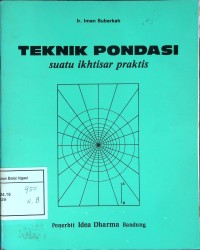 Image of Teknik Pondasi Suatu Ikhtisar Praktis