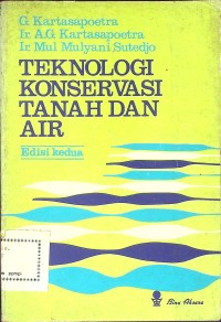 Image of Teknologi Konservasi Tanah Dan Air
