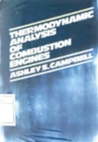 Thermodynamic Analysis Of Combustion Engineers