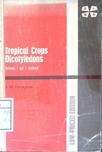 Tropical Crops Dicotyledons