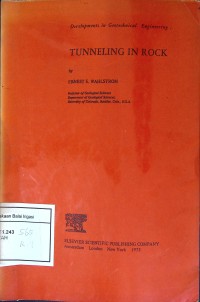 Tunneling In Rock