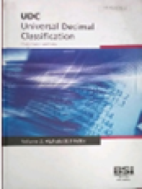 Image of Udc Universal Decimal Classification Volume 2